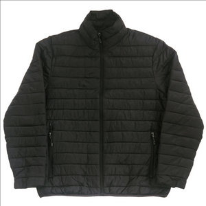 SwissTech Men's Black Puffer Jacket